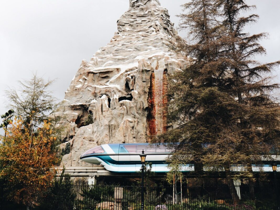 Disneyland Matterhorn Roller Coaster