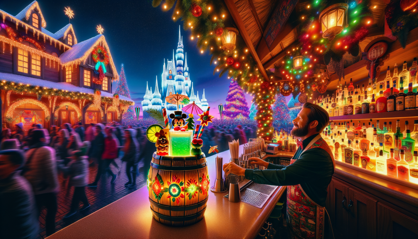 Unveiling Disneyland's Limited Edition Holiday Rum Barrel Tiki Mug: Tropical Cheer Meets Christmas Spirit