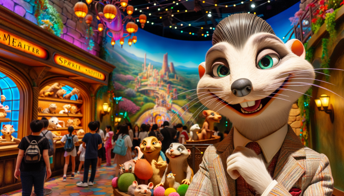 Disney's Next Frontier: Animatronic Duke Weaselton from Zootopia at Shanghai Resort