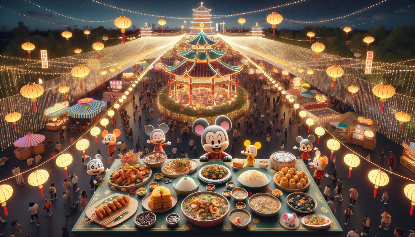 Exploring the Disneyland Lunar New Year Food Festival: A Gourmet's Guide