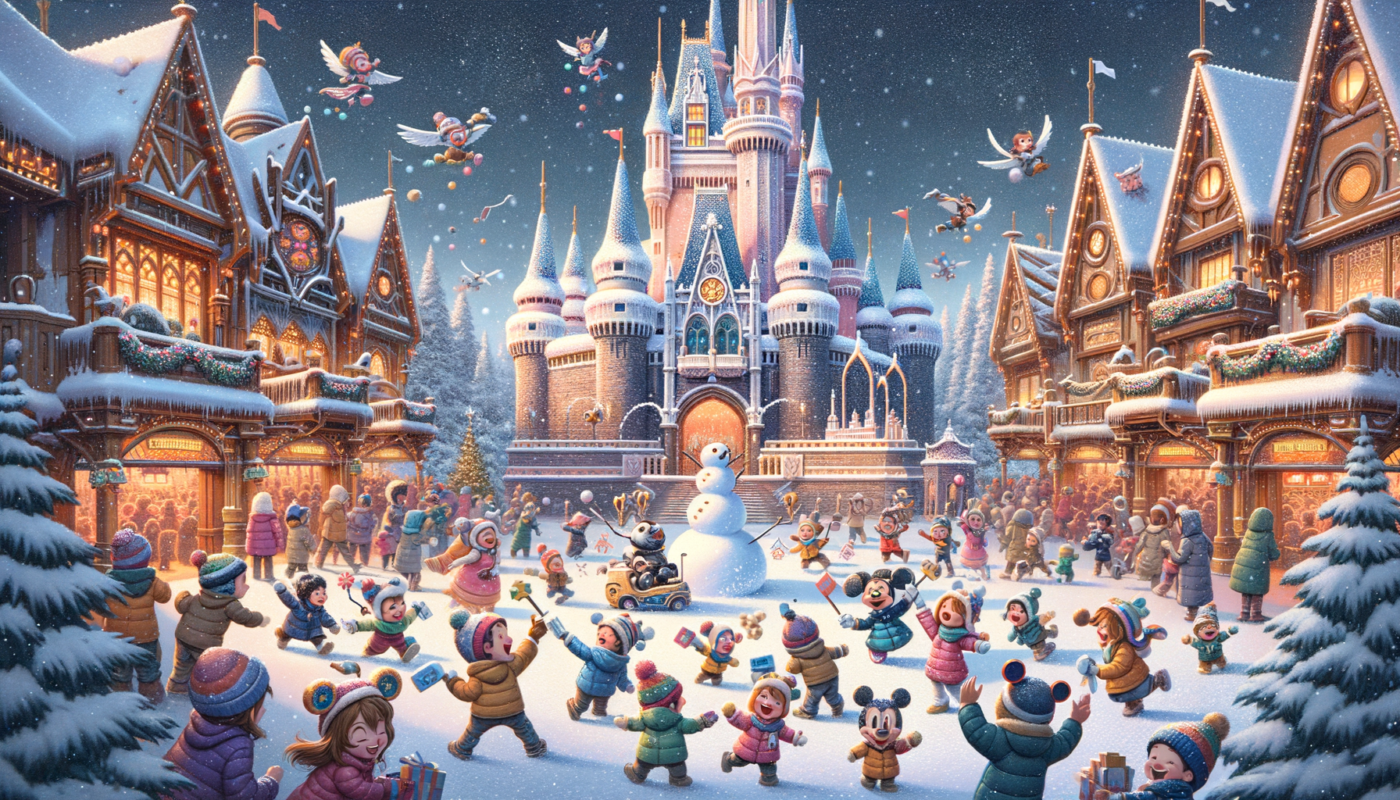 "Disneyland Paris Transforms into a Winter Wonderland: A Real-Life Frozen Kingdom"