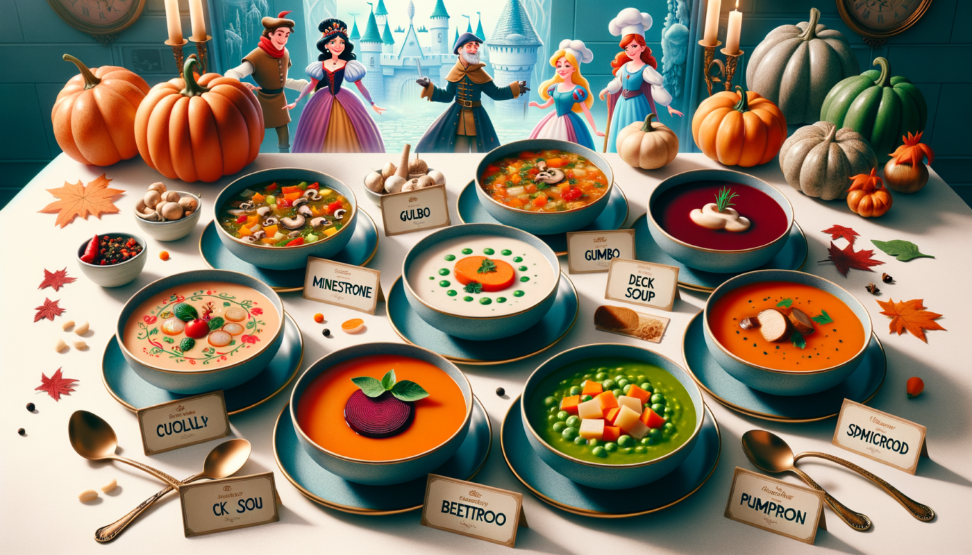 "Tantalize Your Tastebuds: Seven Exceptional Soup Recipes Unearthed from the Disney Vault"
