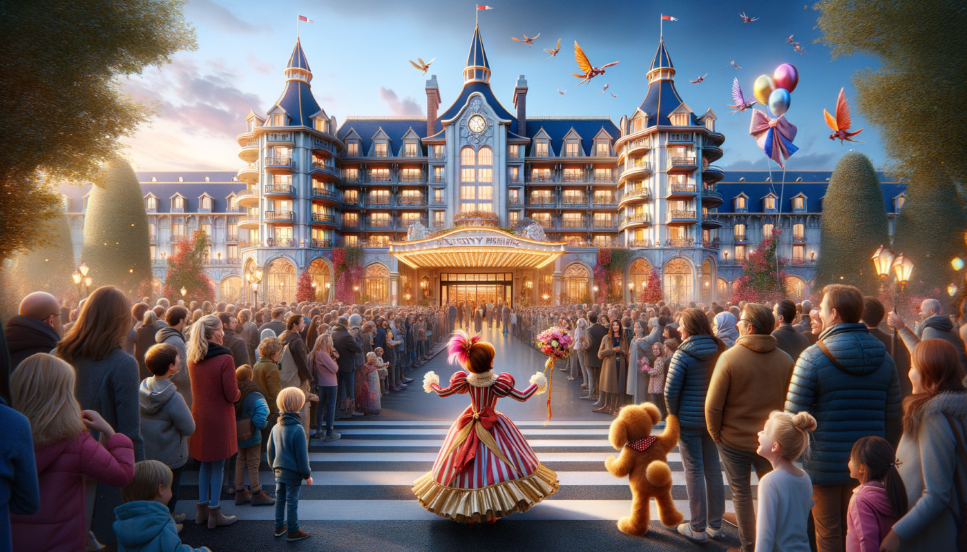 "Unveiling Magic: The Reopening of the Revamped Disneyland Hotel in Paris"