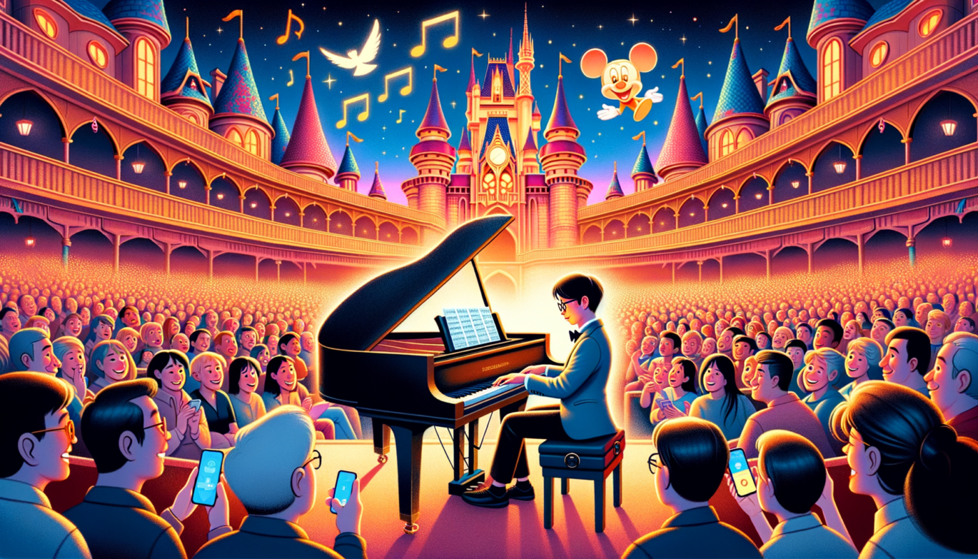 "Lang Lang's Enchanting Debut at Disneyland: A Recital by the Castle of Magical Dreams"