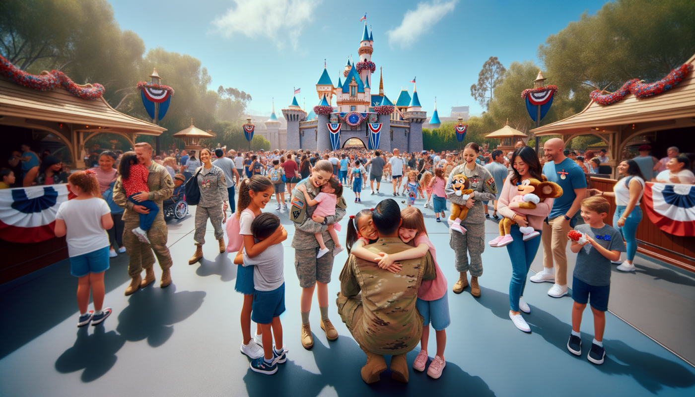 Unveiling Magic: Disney's Special Day for Mourning Military Families