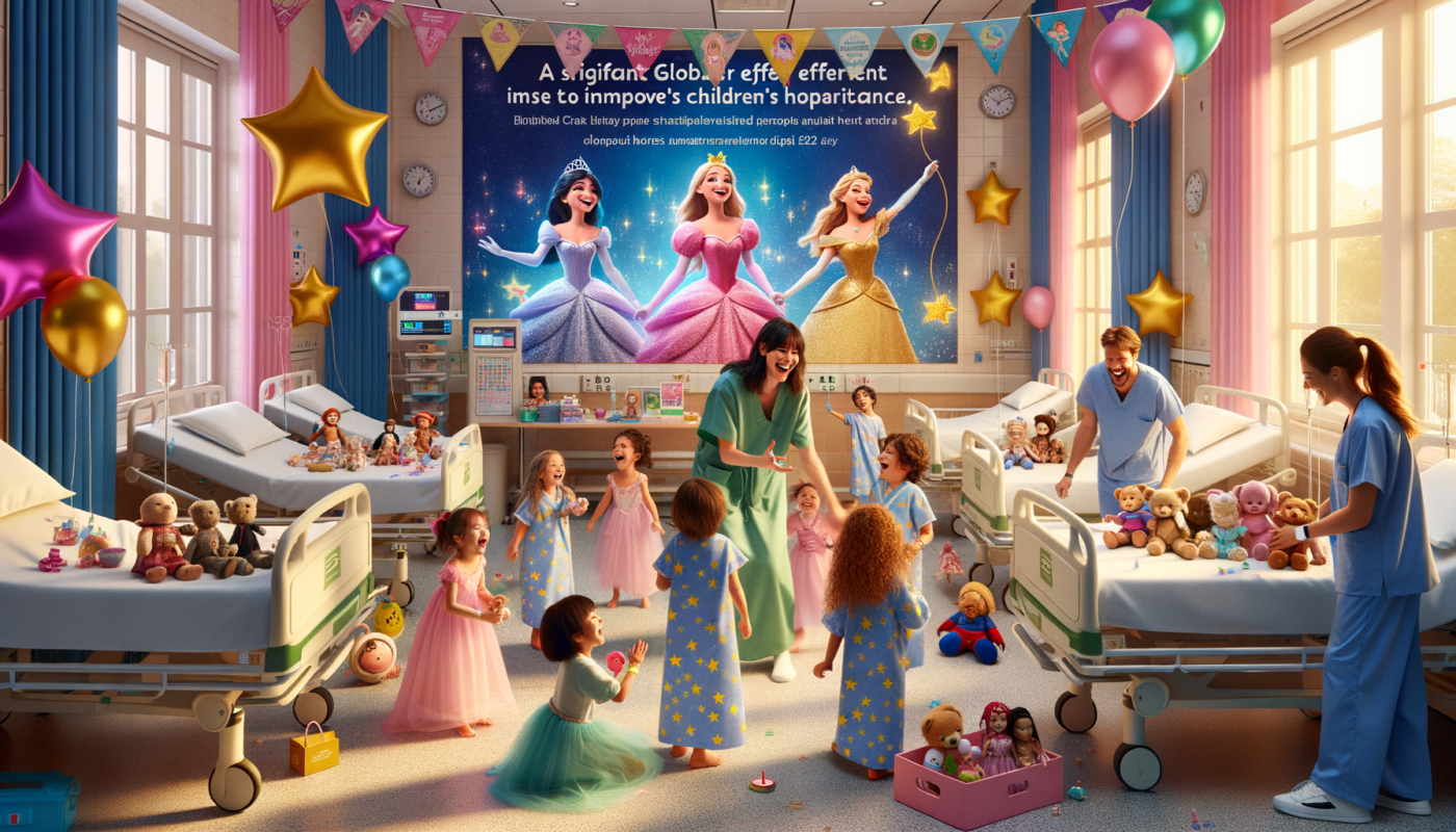 "Disney's Enchanting Impact: Boosting Joy in Children's Hospitals with Starlight Foundation Partnership"