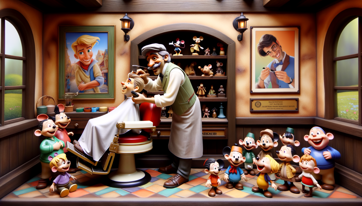"From Scissors to Stardom: The Journey of Disneyland Paris' Celebrity Barber Florent"