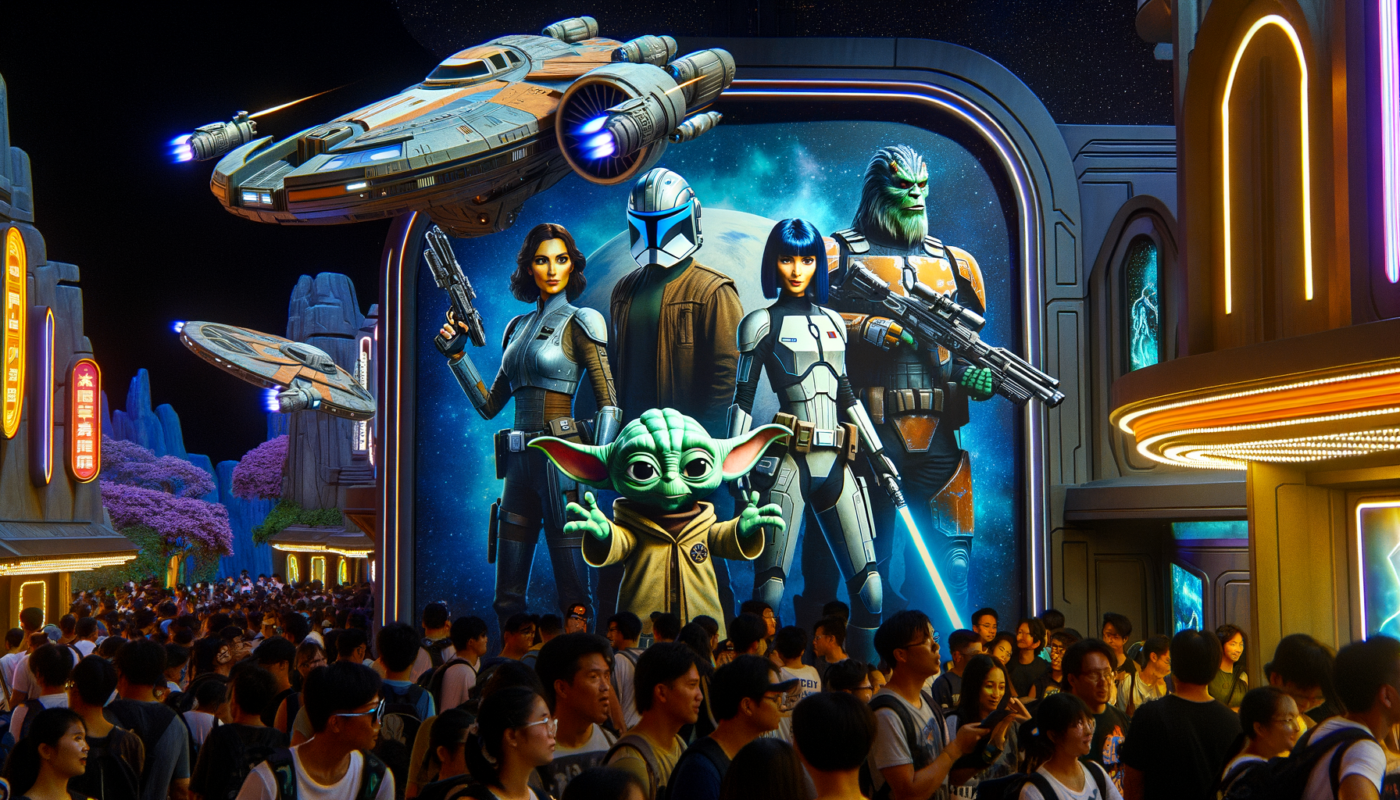 "New Star Tours Adventure: Exploring the Star Wars Universe with Ahsoka, Andor, and The Mandalorian"