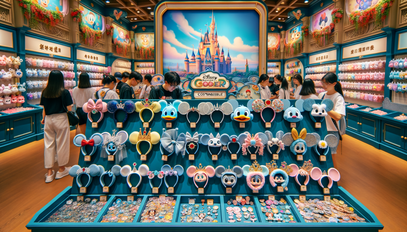"Unveiling Disneyland's Latest Craze: Customizable Disney Headbands"