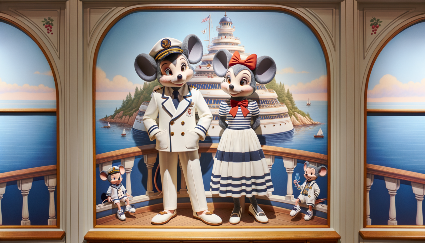 Unveiling Disney Cruise Line's New Designer Collection for Mickey and Minnie: A Sneak Peek into Seaside Magic
