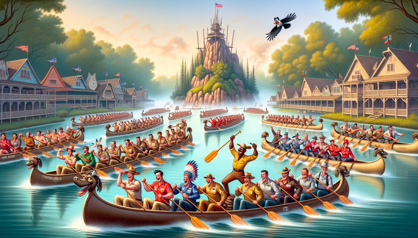 Disney Canoe Races (C.R.O.W): A Tradition of Teamwork and Endurance Since 1963