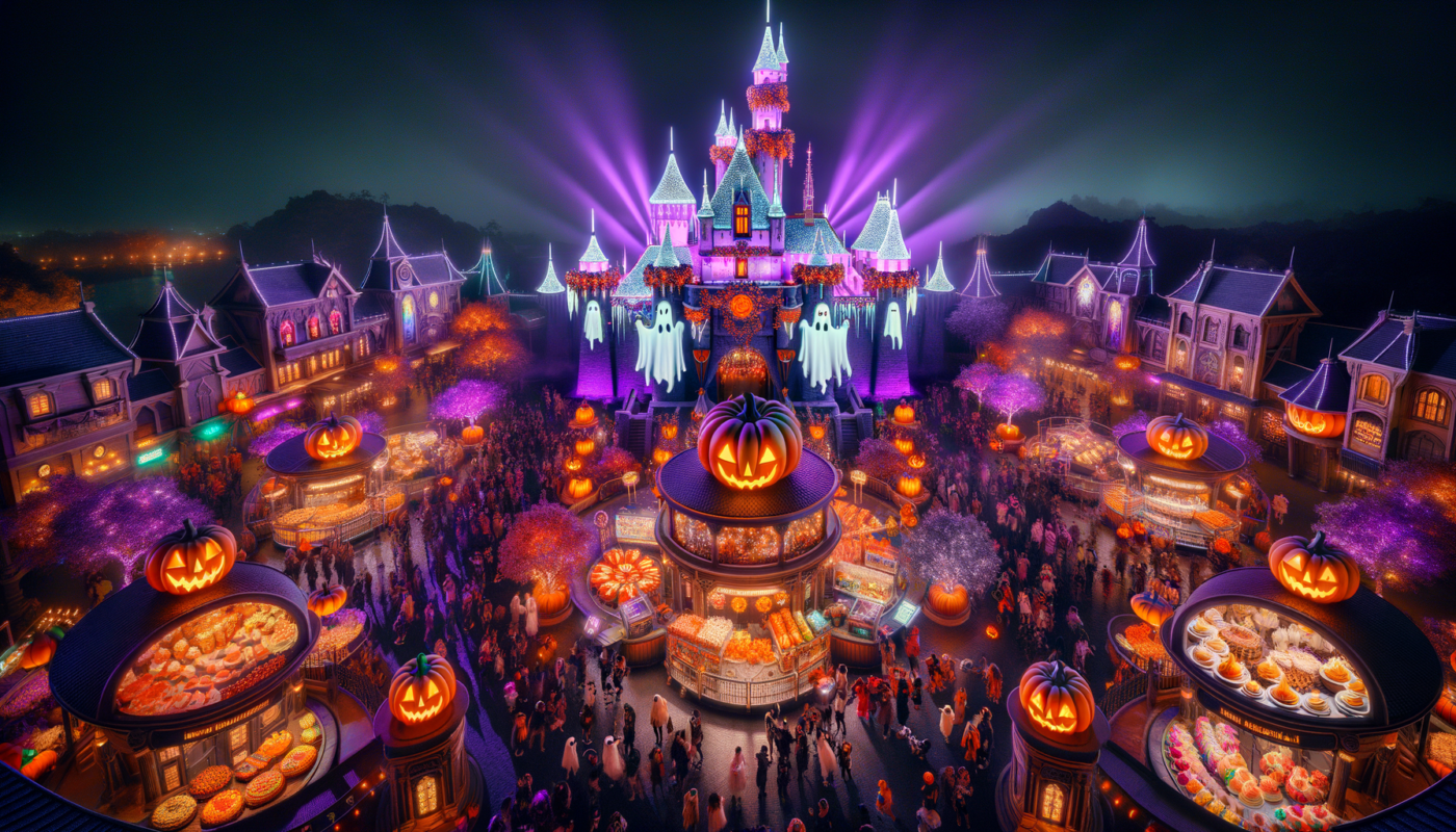 "Spooky Delights at Disney: 2024 Mickey's Not-So-Scary Halloween Party and Its Dessert Surprises"