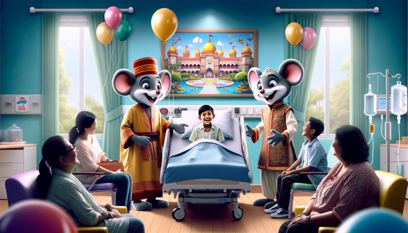"Disney Magic Comes Alive: Mickey and Minnie's Return to CHOC Inpatient Visits"