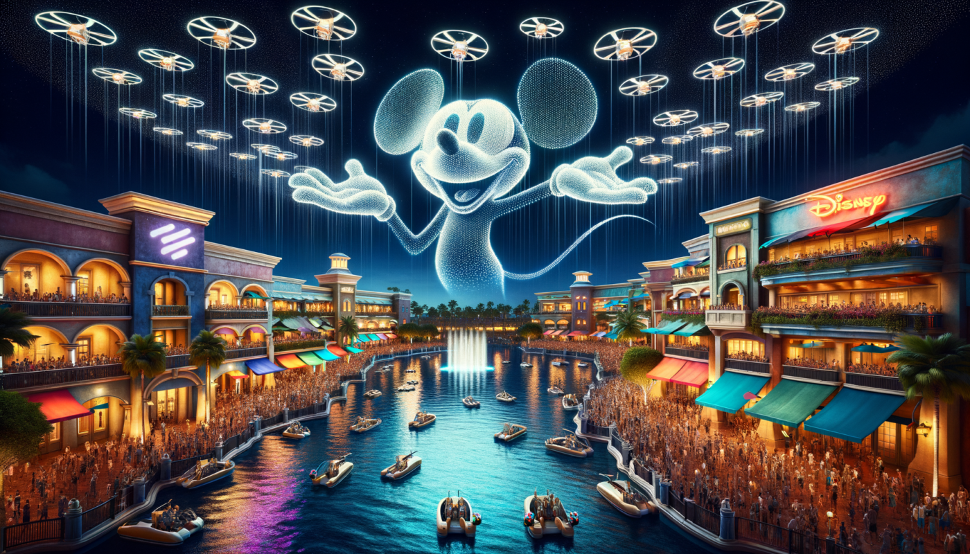 "Disney Dreams That Soar: A New Nighttime Spectacle at Disney Springs"